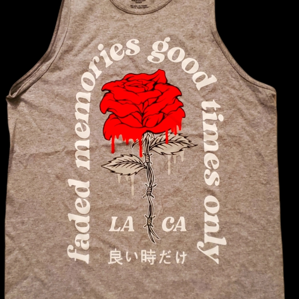 New large mens los angeles tank top